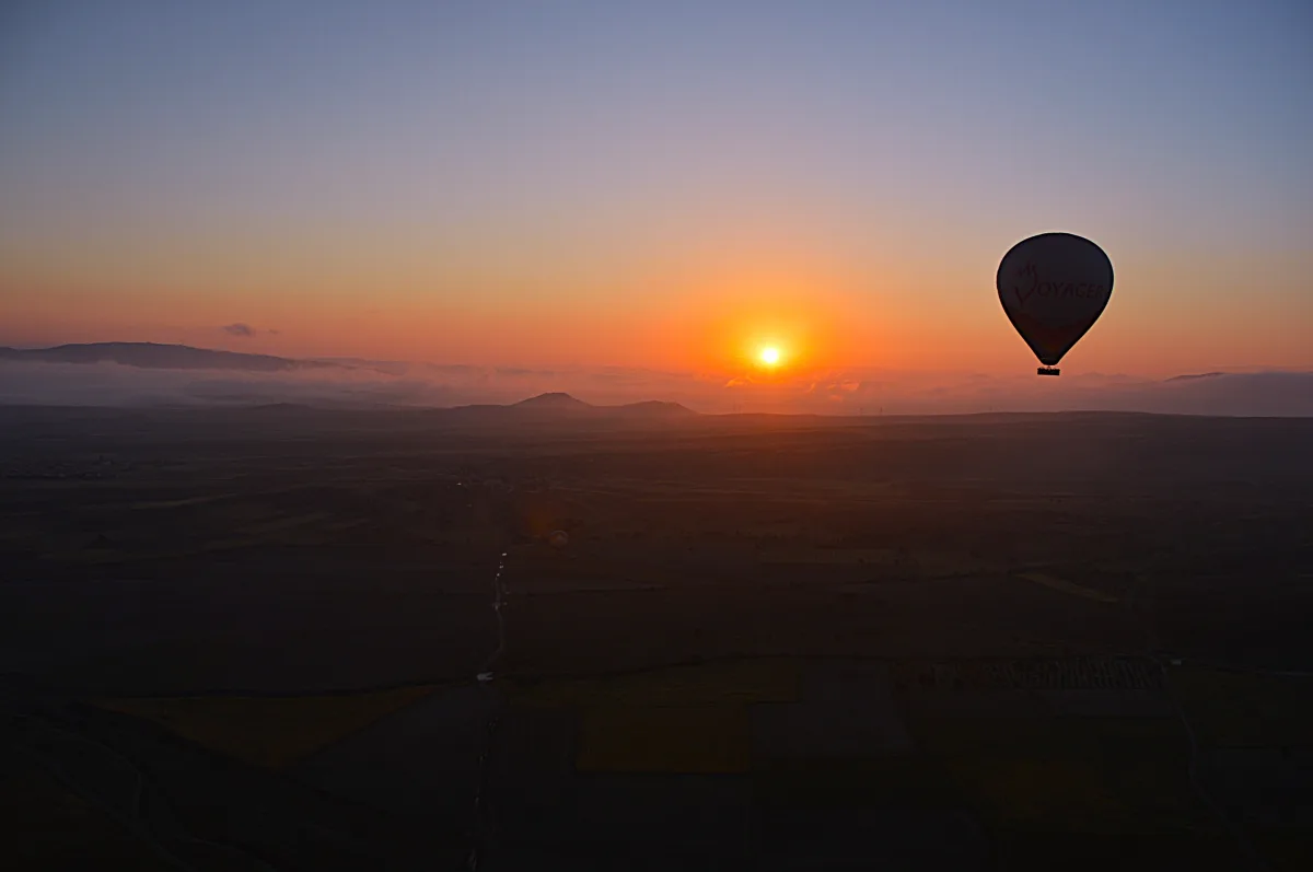 Amanacer en Capadocia