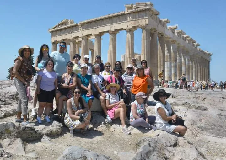 GRupo en Atenas.