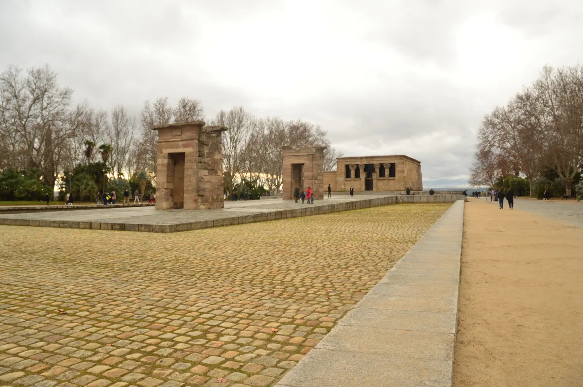 TEmplo de Debod en Madrid.